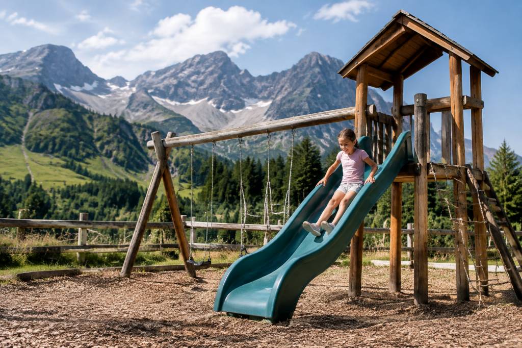 Parco giochi in montagna: idee per il divertimento di tutta la famiglia